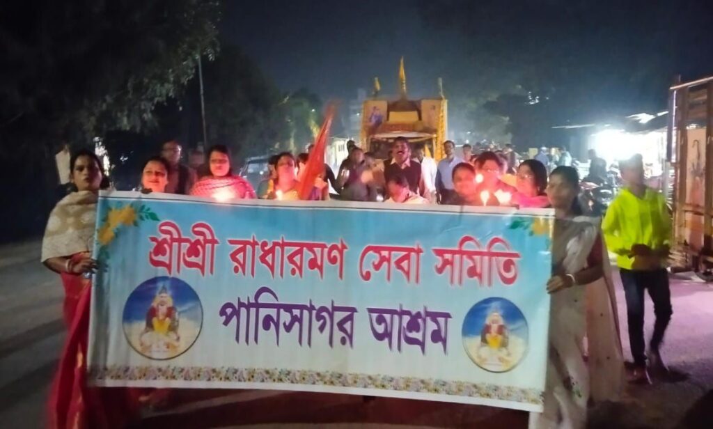 বারইগ্রামের রথ পৌঁছল পানিসাগরে,উৎসাহ উদ্দীপনার বরণ বারইগ্রামের রথ পৌঁছল পানিসাগরে,উৎসাহ উদ্দীপনার বরণ