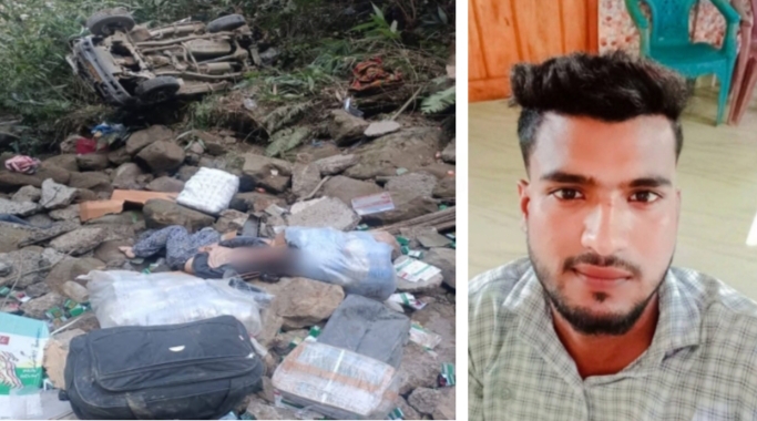 কালাইনের রাতাছড়ায় ভয়ঙ্কর দুর্ঘটনা, হত চালক সহ তিন কালাইনের রাতাছড়ায় ভয়ঙ্কর দুর্ঘটনা, হত চালক সহ তিন