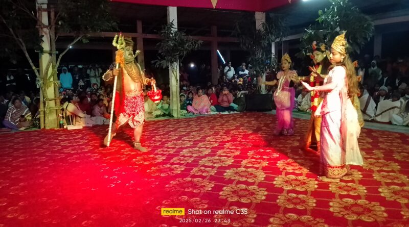 বালিপিপলায় শ্রীরাম বনবাস ও কৃষ্ণ সারথী পালা শুরু বালিপিপলায় শ্রীরাম বনবাস ও কৃষ্ণ সারথী পালা শুরু