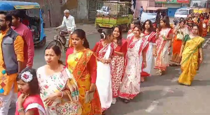 স্বামী প্রণবানন্দ মহারাজের আর্বিভাব তিথি উপলক্ষে শিলচরে শোভাযাত্রা স্বামী প্রণবানন্দ মহারাজের আর্বিভাব তিথি উপলক্ষে শিলচরে শোভাযাত্রা