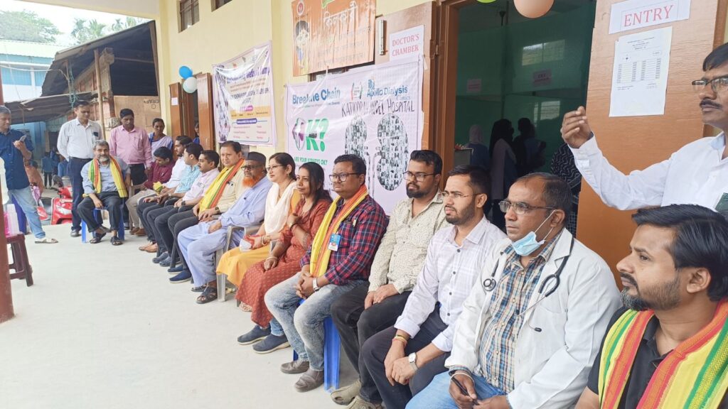কাছাড়ে মাল্টি-স্পেশালটি হেল্থ ক্যাম্পের সূচনা কাছাড়ে মাল্টি-স্পেশালটি হেল্থ ক্যাম্পের সূচনা