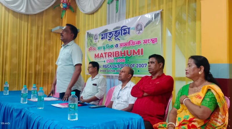 ধলাই মাতৃভূমি সংস্থার কমিটি পুনর্গঠন, ফের সভাপতি সিতাংশু