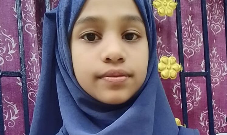 ছবাহি পরীক্ষায় নাবিহা ফরজানার নজরকাড়া সাফল্য