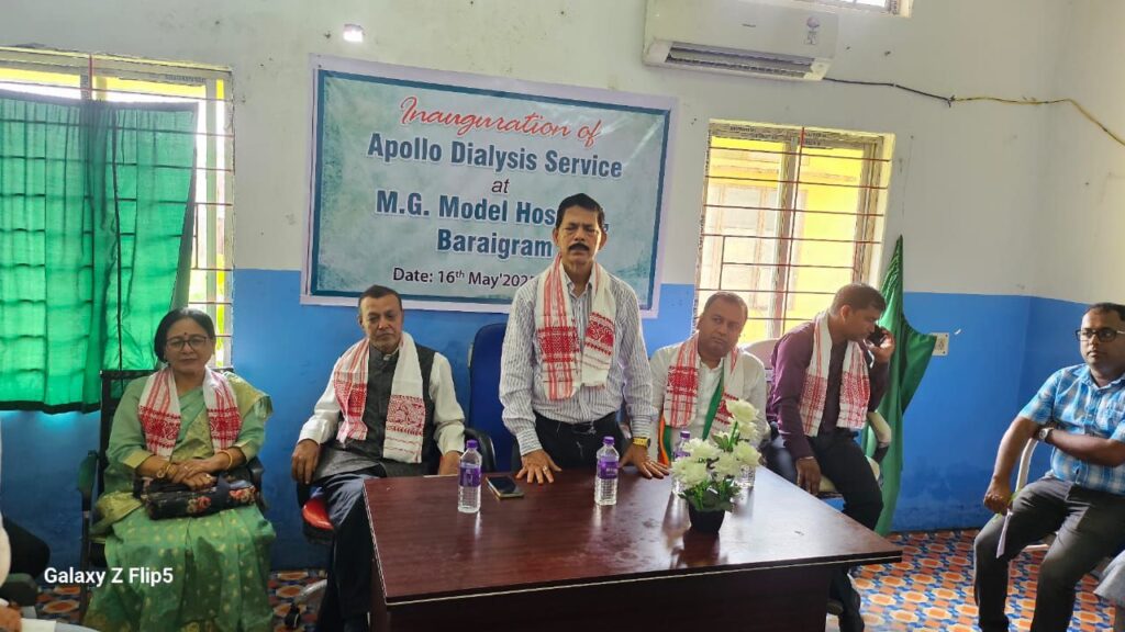 বারইগ্রামের এমজি মডেল হাসপাতালে ডায়ালিসিস পরিষেবার উদ্বোধন বারইগ্রামের এমজি মডেল হাসপাতালে ডায়ালিসিস পরিষেবার উদ্বোধন