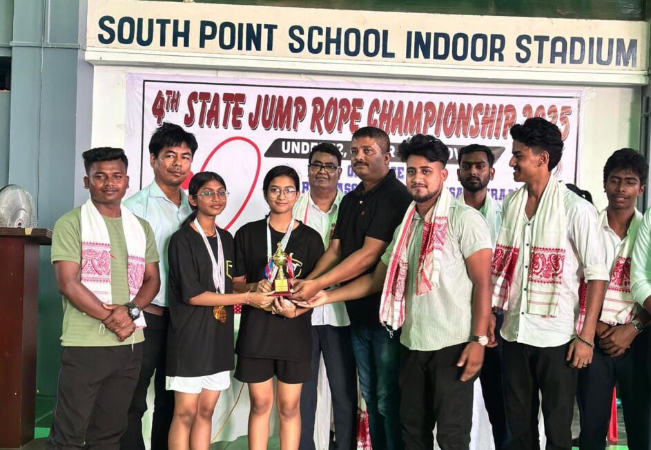 হামিংবার্ডস জাম্প রোপ ক্লাবের হাত ধরে রাজ্য চ্যাম্পিয়নশিপে কাছাড়ের ৯টি স্বর্ণপদক জয় হামিংবার্ডস জাম্প রোপ ক্লাবের হাত ধরে রাজ্য চ্যাম্পিয়নশিপে কাছাড়ের ৯টি স্বর্ণপদক জয়