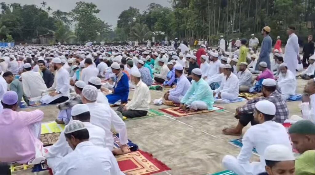 পাথারকান্দিতে শান্তিপূর্ণভাবে পালিত ঈদ-উল আজহা পাথারকান্দিতে শান্তিপূর্ণভাবে পালিত ঈদ-উল আজহা