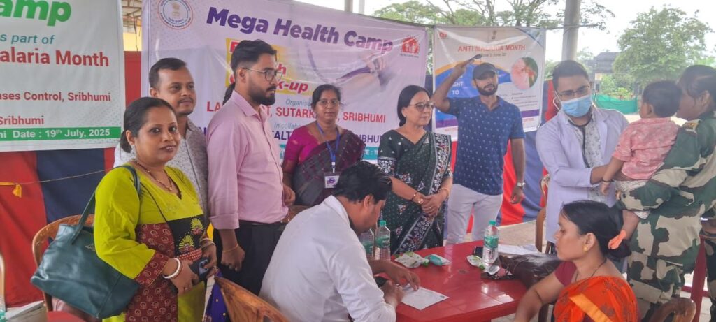 বিশ্ব সিকেল সেল দিবস উপলক্ষে সুতারকান্দি ইন্দো-বাংলা সীমান্তে মেগা স্বাস্থ্য শিবির বিশ্ব সিকেল সেল দিবস উপলক্ষে সুতারকান্দি ইন্দো-বাংলা সীমান্তে মেগা স্বাস্থ্য শিবির