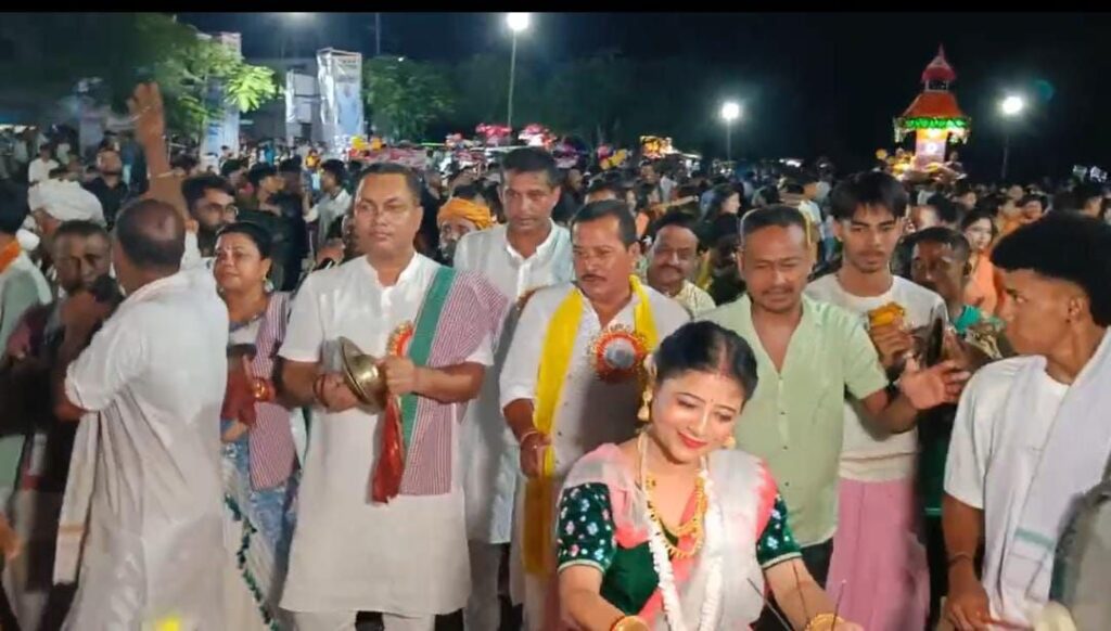 পাথারকান্দিতে নবরথ যাত্রা, বিশাল সমাগম পাথারকান্দিতে নবরথ যাত্রা, বিশাল সমাগম