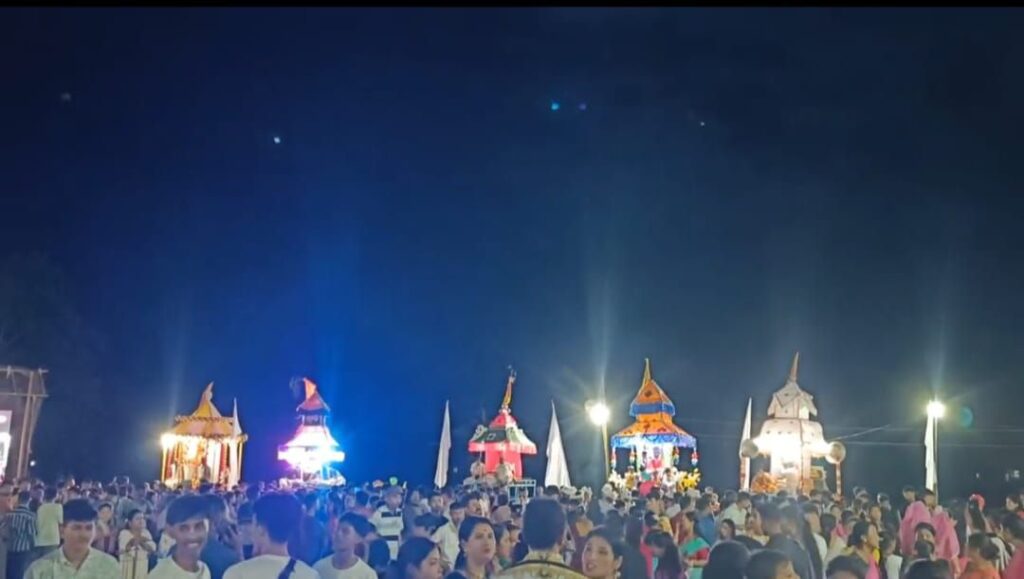 পাথারকান্দিতে নবরথ যাত্রা, বিশাল সমাগম পাথারকান্দিতে নবরথ যাত্রা, বিশাল সমাগম