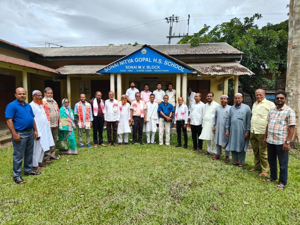 সোনাই এনজি স্কুলের চার আবসরপ্রাপ্ত শিক্ষককে বিদায়ী সংবর্ধনা সোনাই এনজি স্কুলের চার আবসরপ্রাপ্ত শিক্ষককে বিদায়ী সংবর্ধনা