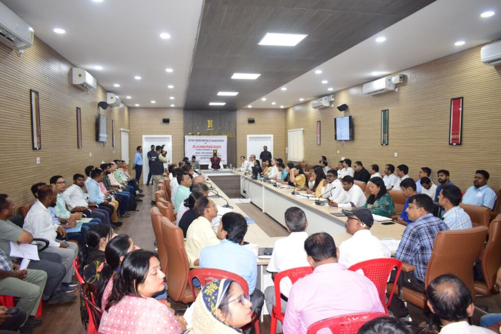 কাছাড়ের উন্নয়নে সন্তোষ প্রকাশ লক্ষ্মণপ্রসাদ আচার্যের কাছাড়ের উন্নয়নে সন্তোষ প্রকাশ লক্ষ্মণপ্রসাদ আচার্যের