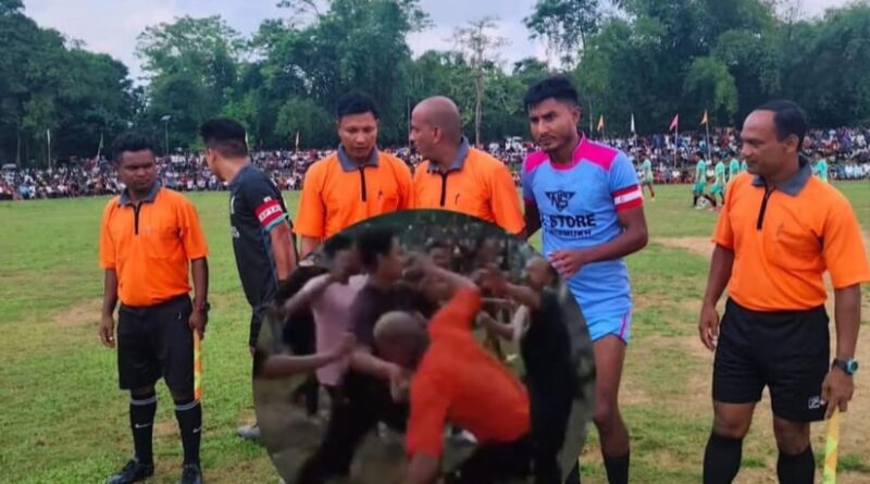 পালংঘাটে রেফারিদের ওপর আক্রমণ, নিন্দা সোনাই রেফারি অ্যাসোসিয়েশনের পালংঘাটে রেফারিদের ওপর আক্রমণ, নিন্দা সোনাই রেফারি অ্যাসোসিয়েশনের