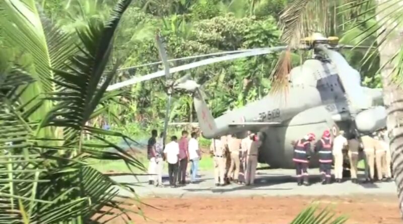 হেলিকপ্টার দুর্ঘটনা, অল্পের জন্য রক্ষা পেলেন রাষ্ট্রপতি