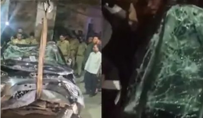 ভয়াবহ দুর্ঘটনায়, মৃত্যু ৫ জনের ভয়াবহ দুর্ঘটনায়, মৃত্যু ৫ জনের