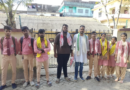 শিলচরে ছাত্র সংগ্রাম পরিষদে যোগদান রাধামাধব কলেজের একদল ছাত্রছাত্রীর