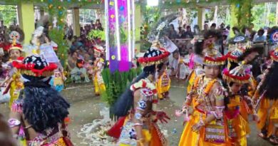 রাসলীলাকে ঘিরে বৃন্দাবনধামে পরিণত পাথারকান্দির উনামগাঁও রাসমণ্ডপ