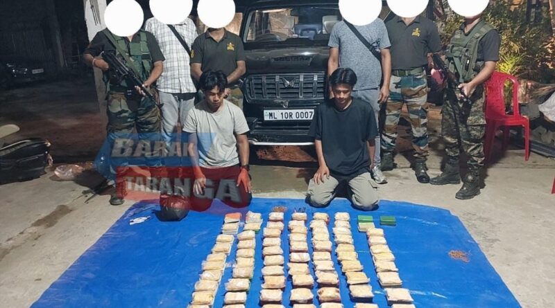সোনাবাড়িঘাট থেকে হেরোইন সহ মণিপুরের দুই যুবককে আটক আসাম রাইফেলসের সোনাবাড়িঘাট থেকে হেরোইন সহ মণিপুরের দুই যুবককে আটক আসাম রাইফেলসের